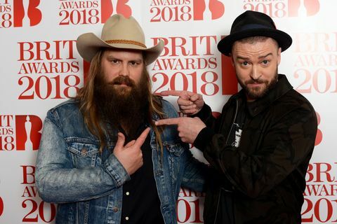 Chris stapleton justin Woodlake Briti auhinnad