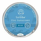 Päikesekaitsekreem Suntribe - SPF 30 - naturaalne - 100% tsinki - rifis ohutu - 4 koostisosa - veekindel (45 g) (sinine)