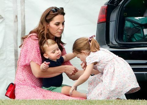 Kate Middleton ja prints Louis 