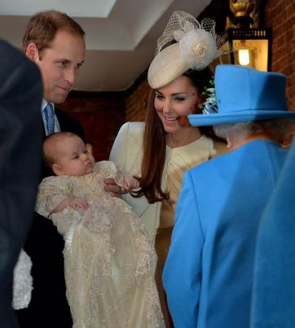 Kate Middleton, prints William, prints George, ristimine 