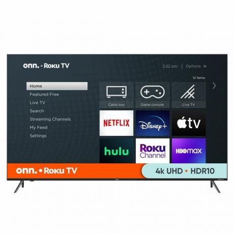 75-tolline 4K klassi UHD LED raamita Roku nutiteler 