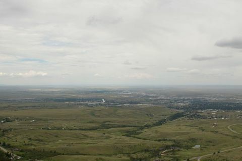 casper wyoming maastik.