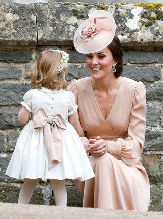 Kate Middleton koos printsess Charlotte'iga