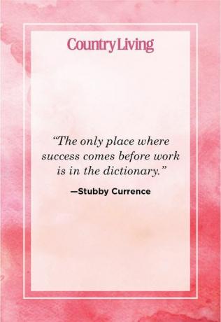 stubby currence fitness quote