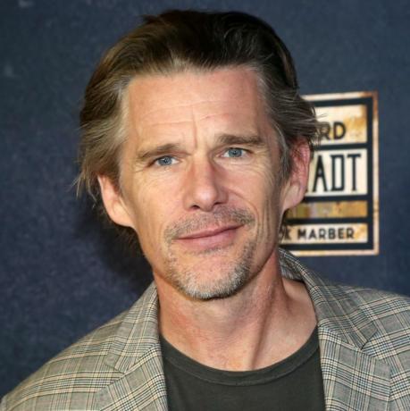 ethan hawke poseerib uue tom stoppardi näidendi leopoldstadt avaõhtul Broadwayl Longacre'i teatris 2. oktoobril 2022 New Yorgis, foto autor: bruce glikaswireimage