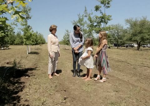 Laura Bush ja Joanna Gaines saates "Fixer Upper"