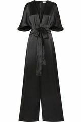 Keri Silk-Charmeuse jumpsuit