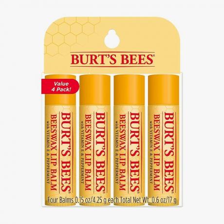 4 pakk mesilasvaha huulepalsamit