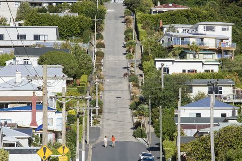 Uus-Meremaa Baldwini tänav - kõige sirgem tänav maailmas