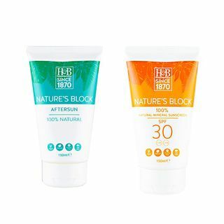 Holland & Barrett Natures Block päikesekreem SPF 30 & Aftersun Bundle 150 ml