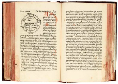 Lot 214 - esimene maailmakaart Etymologiaes - Sotheby's