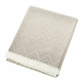 Missoni Home Timmy Throw, valge