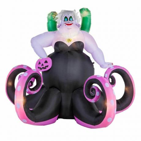7 jalga LED animeeritud Ursula angerjatega täispuhutav