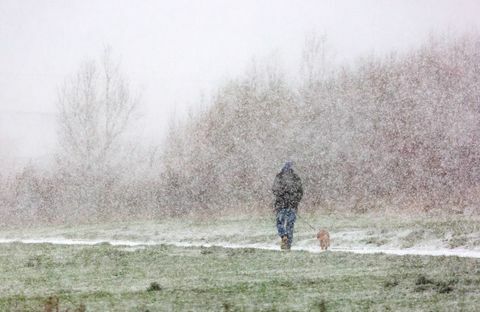 Lumi langeb Inglismaa kirdeossa