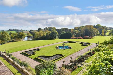 Rangemore Hall - Edward VII tiib - Ida-Staffordshire - territoorium - Humberts