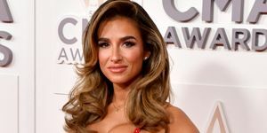 jessie james decker osaleb 56. aasta cma auhindade jagamisel Bridgestone'i areenil 09. novembril 2022 Tennessee osariigis Nashville'is, foto autor jason daviswireimage