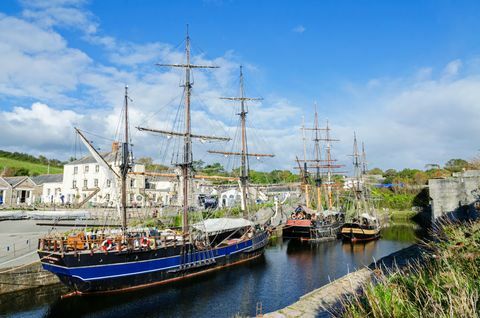 Pikad laevad ajaloolises Charlestowni sadamas, Cornwallis,