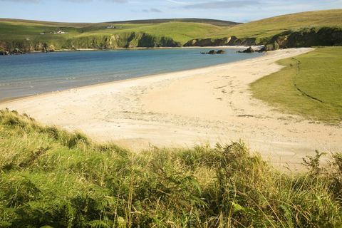 unst shetlandi saarerand