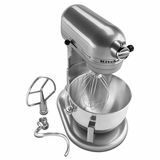 KitchenAid Professional raskeveokite aluse mikser Chrome'is