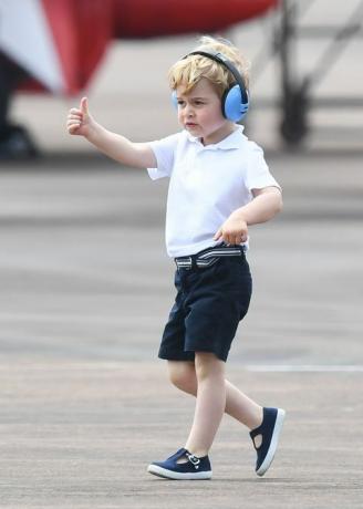Prints George teeb helikopteriga sõidu