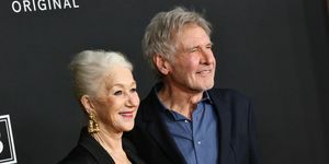 Helen Mirren ja Harrison ford los Angeleses esilinastus Paramounti 