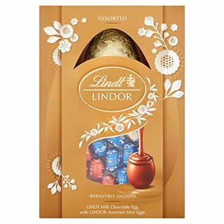 Lindt piimašokolaadimuna Lindori assortii minimunadega, 215g