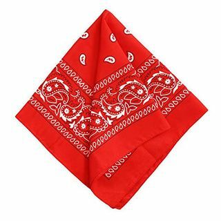 Punased Bandana taskurätikud 