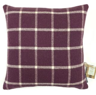 Country Living Wool Check-padi, viinamarjad