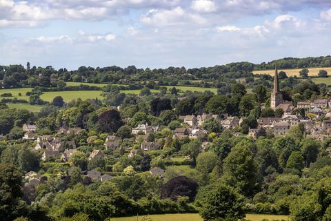 Painswick, Gloucestershire, The Cotswolds, Suurbritannia