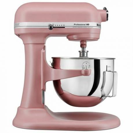 KitchenAid Professional raskeveokite aluse mikser kuivatatud roosis