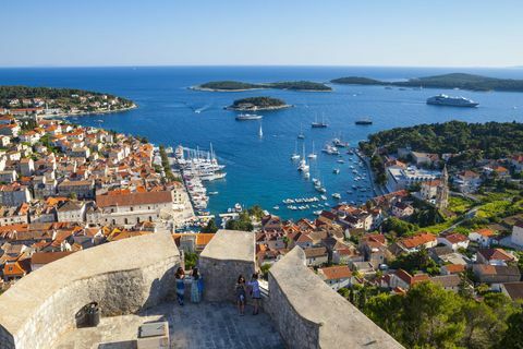 Hvar Dalmaatsia saared Horvaatias