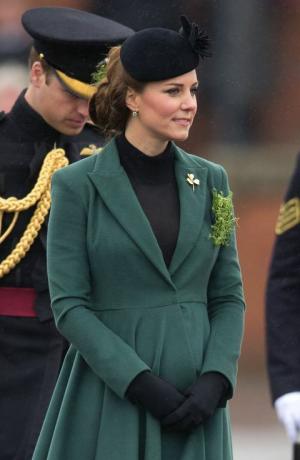 Kate Middleton ja tema lapsemüts olid Püha Patricku päeval kõige smaragdrohelisemad