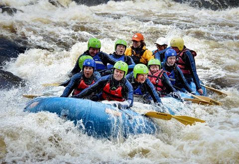 Tay Splash Rafting - Rafting White Water - Šotimaa Aberfeldy