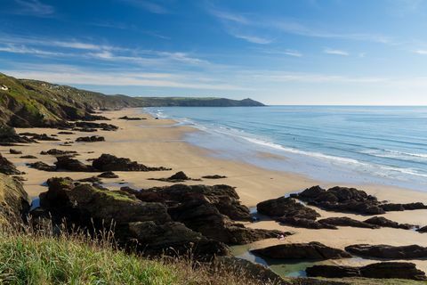 Sharrow Point Cornwall Inglismaa