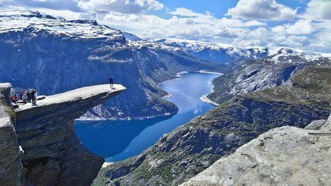 Trolltunga, Norra