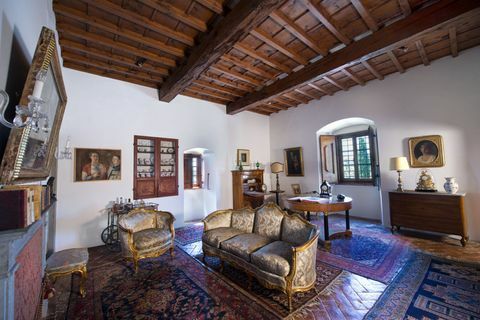 Michelangelo - Toscana - villa - elutuba - Handsome Properties International