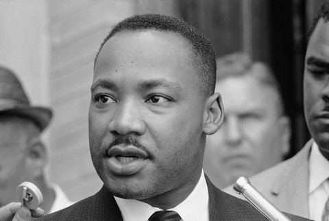 Ameerika usu- ja kodanikuõiguste juht austatud Martin Luther King jr 1929 1968 räägib pärast vanglast vabanemist ajakirjandusega, Albany, Gruusia, juuli 1962 kuningas oli vangistatud albany liikumise kampaania ajal linnafoto eraldamiseks, autor donald uhrbrockgetty pilte