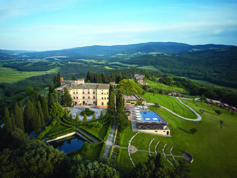  Belmond Castello di Casole kinnistu Casole d'Elsa SI-s, Itaalias