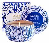 La Jolíe Muse Citronella küünla sääsetõrje putukate tõrjevahend 100% sojavaha reisiplekist sise- ja välistingimustes 45 tundi