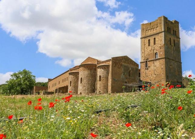 San Giusto klooster, Lazio, Itaalia