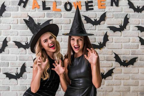 diy halloweeni nõia kostüüm naised